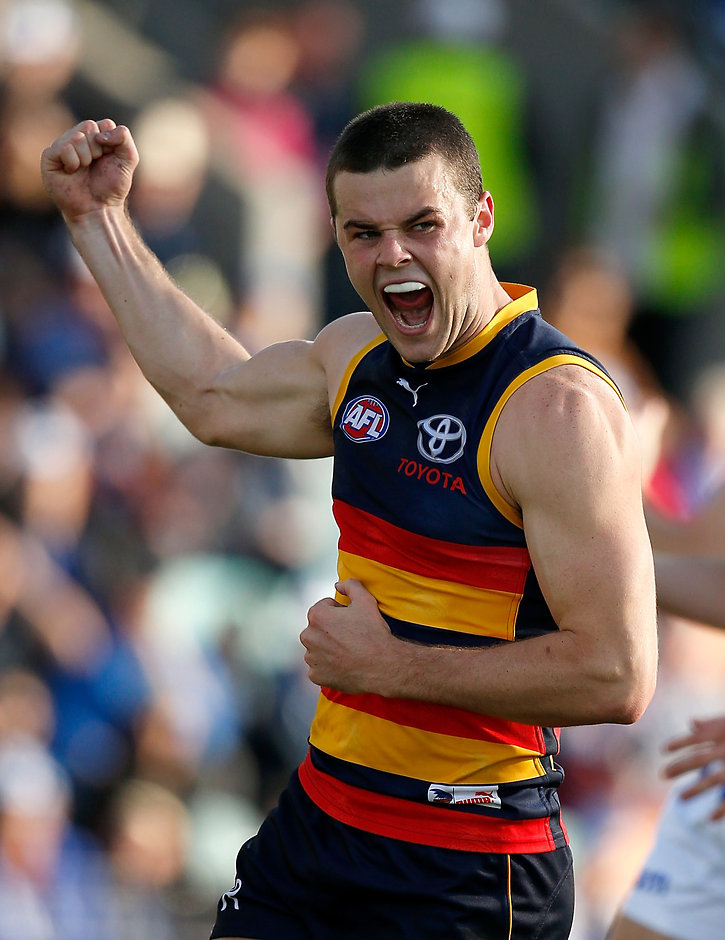 AFL 2014 Rd 22 - North Melbourne v Adelaide Brad Crouch says a strong pre-season has him primed for 2015 - ${keywords}